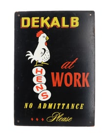 DEKALB ADVERTISING SIGN