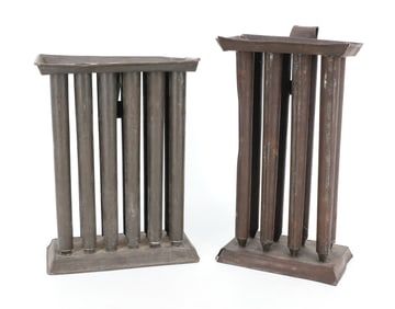 LOT OF (2) CANDLE MOLDS