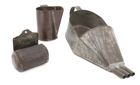 LOT OF ANTIQUE TINWARE