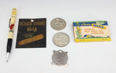 LOT OF DEKALB ADVERTISING ITEMS