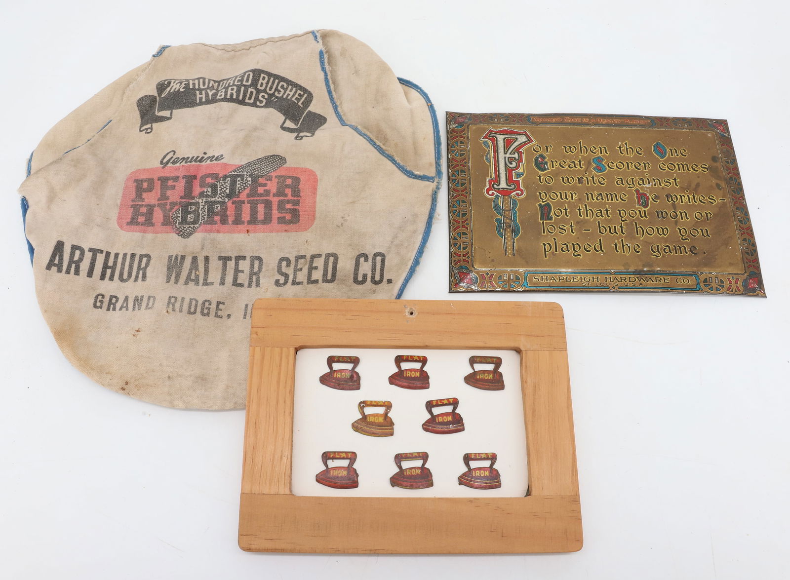 LOT OF ADVERTISING ITEMS (1 of 6)