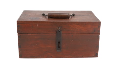 19TH C. TRINKET / DEED BOX