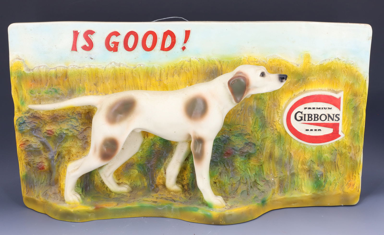 GIBBON'S BEER ADVERTISING SIGN (1 of 3)