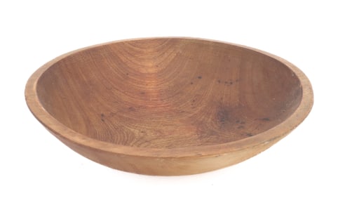 COUNTRY WOODEN BOWL