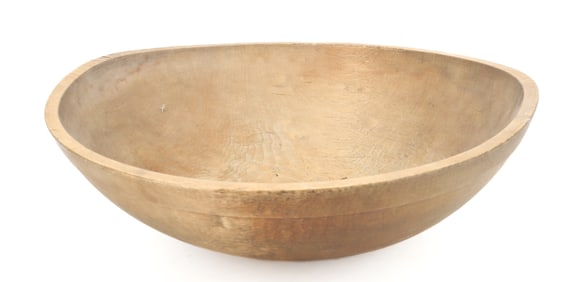 LARGE WOODEN BOWL
