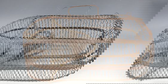 ANTIQUE WIRE ANIMAL TRAP