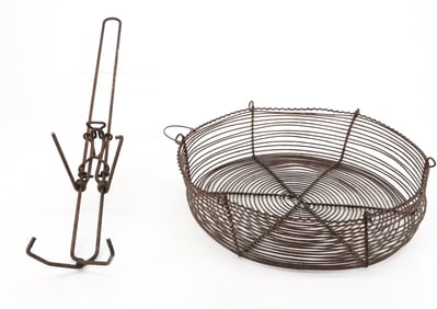 WIRE BASKET AND PIE LIFTER