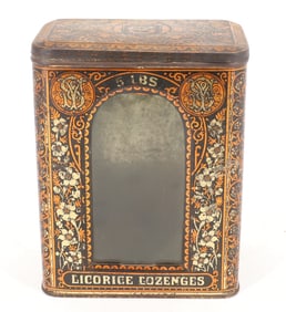 NATIONAL LICORICE CO. DISPLAY TIN