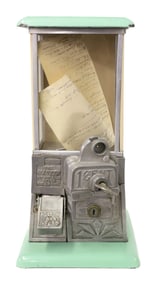 VINTAGE NORRIS "THE MASTER" GUMBALL MACHINE