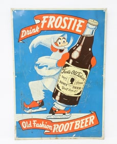 FROSTIE ROOT BEER TIN SIGN