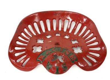 RACINE, WIS CAST IRON TRACTOR / IMPLEMENT SEAT