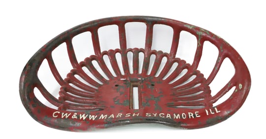 MARSH, SYCAMORE, ILL TRACTOR / IMPLEMENT SEAT