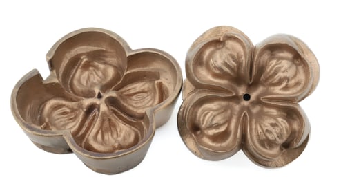 HAT MAKING BRASS MOULDING IRON