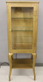 VINTAGE METAL MEDICAL CABINET