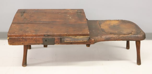 19TH C. COBBLER'S BENCH
