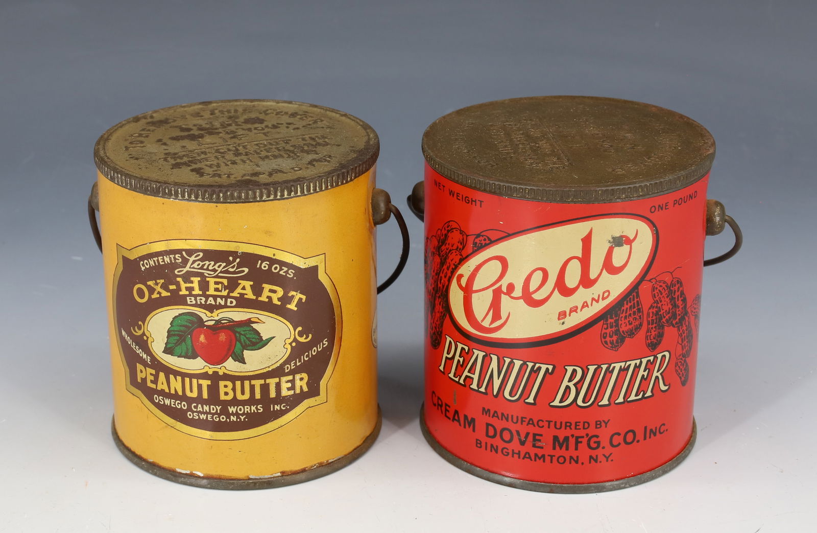 LOT OF (2) PEANUT BUTTER TINS (1 of 6)