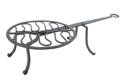EARLY ROTATING FIREPLACE GRIDIRON