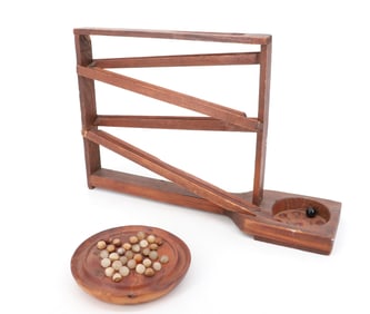 WOODEN MARBLE GAMES