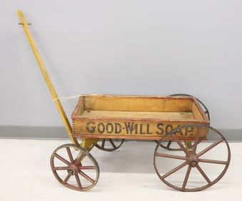 ANTIQUE "GOOD WILL SOAP" ADVERTISING WAGON