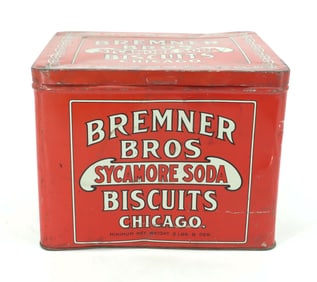 BREMNER BROS BISCUIT TIN