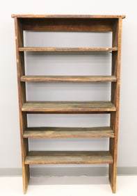 PRIMITIVE WOODEN SHELVING