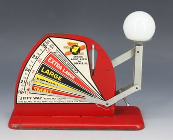 DEKALB "JIFFY WAY" EGG SCALE