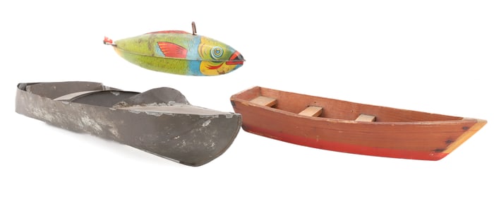 LOT OF TIN / WOODEN TOYS