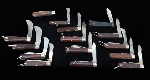 LOT OF (15) VINTAGE POCKET KNIVES