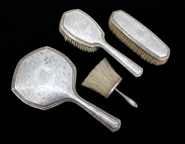 STERLING SILVER DRESSER SET