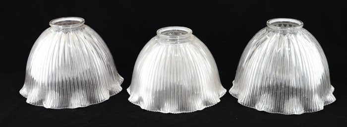 LOT OF HOLOPHANE SHADES