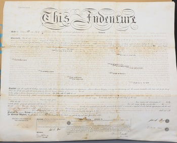 19TH C. DAUPHIN COUNTY INDENTURE