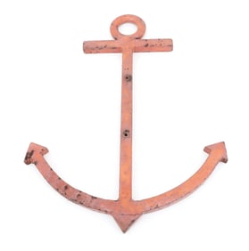 HAND CRAFTED IRON ANCHOR