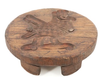 HAND CARVED WOODEN MOLD