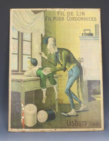 19TH CENTURY PAPER LITHO. ADV