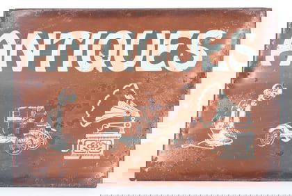 PAINTED ANTIQUES SIGN