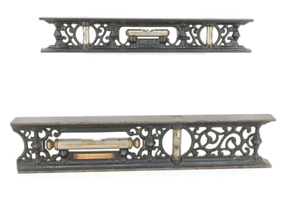 19TH C. CAST IRON LEVEL