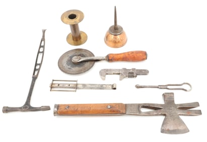 LOT OF ANTIQUE TOOLS