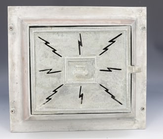 ALUMINUM SAD IRON STORAGE BOX