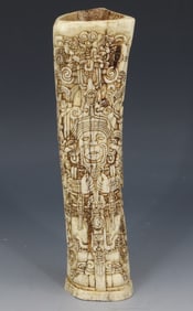 CARVED BONE, HONDURAS