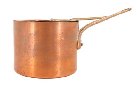 COPPER COOK POT W/ LID