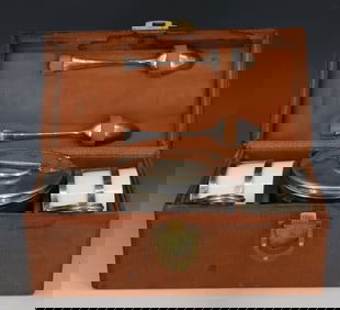 CASED VEILLEUSE / THEIERE SET, GUSTAVE KELLER, PARIS