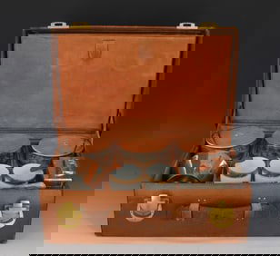 TRAVEL TEA / CHOCOLATE SET, GUSTAVE KELLER, PARIS