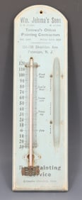 PATERSON, NJ ADVERTISING THERMOMETER