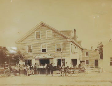 ANTIQUE FRAMED PHOTOGRAPH, ATLANTIC COUNTY