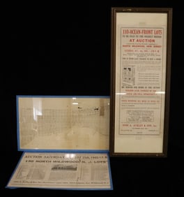 LOT OF NEW JERSEY AUCTION BROADSIDES