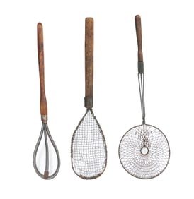 (3) WIRE RUG BEATERS