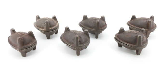 LOT OF (6) EASTER CHOCOLATE MOLDS