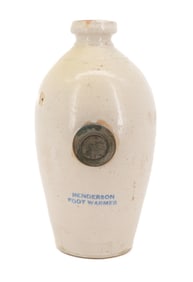 STONEWARE FOOTWARMER