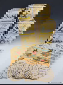 LOT OF ICE CREAM ADVERTISING ITEMS