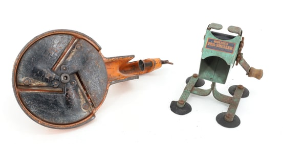 PEA SHELLER AND BEAN CUTTER